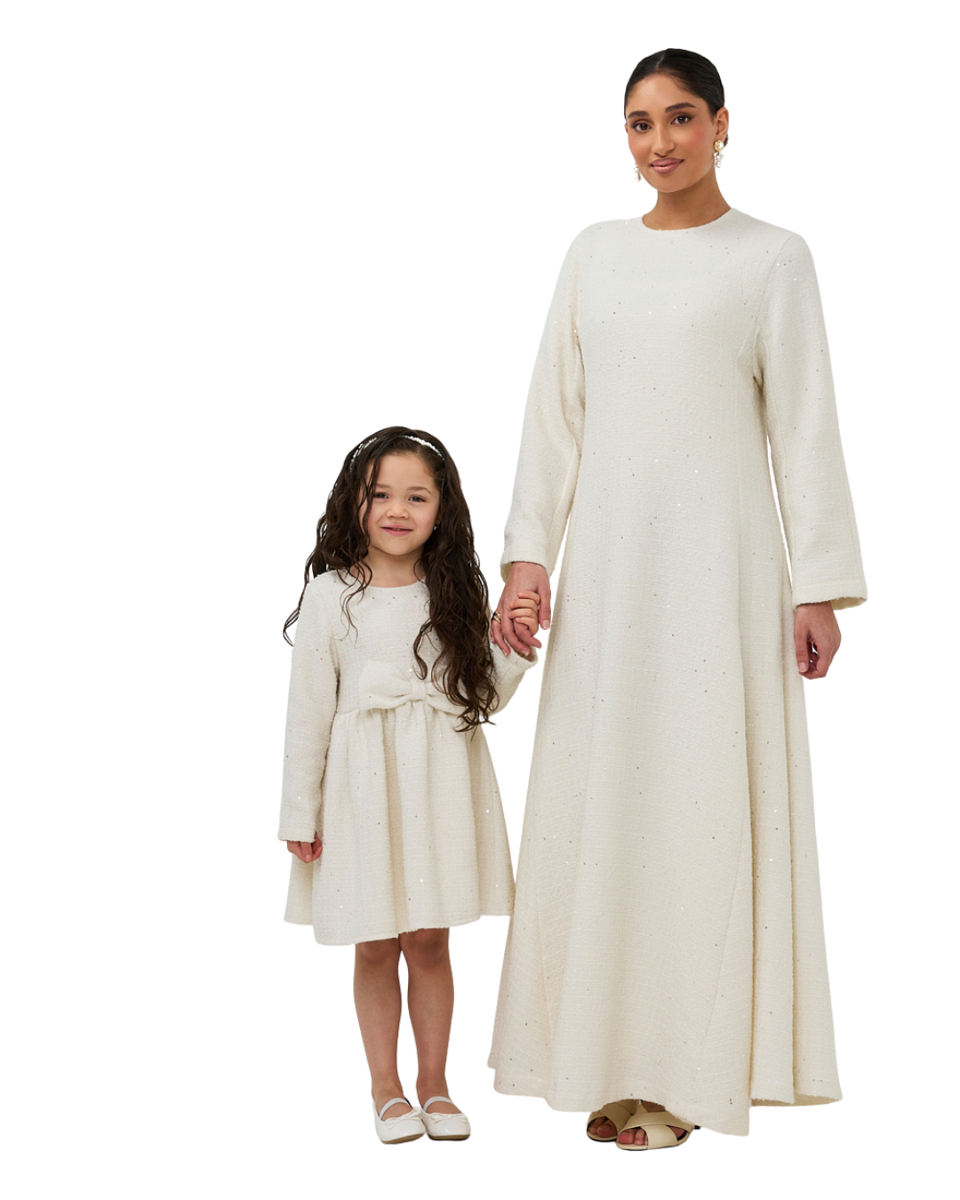 Signature Tweed Mini Dress - Ivory