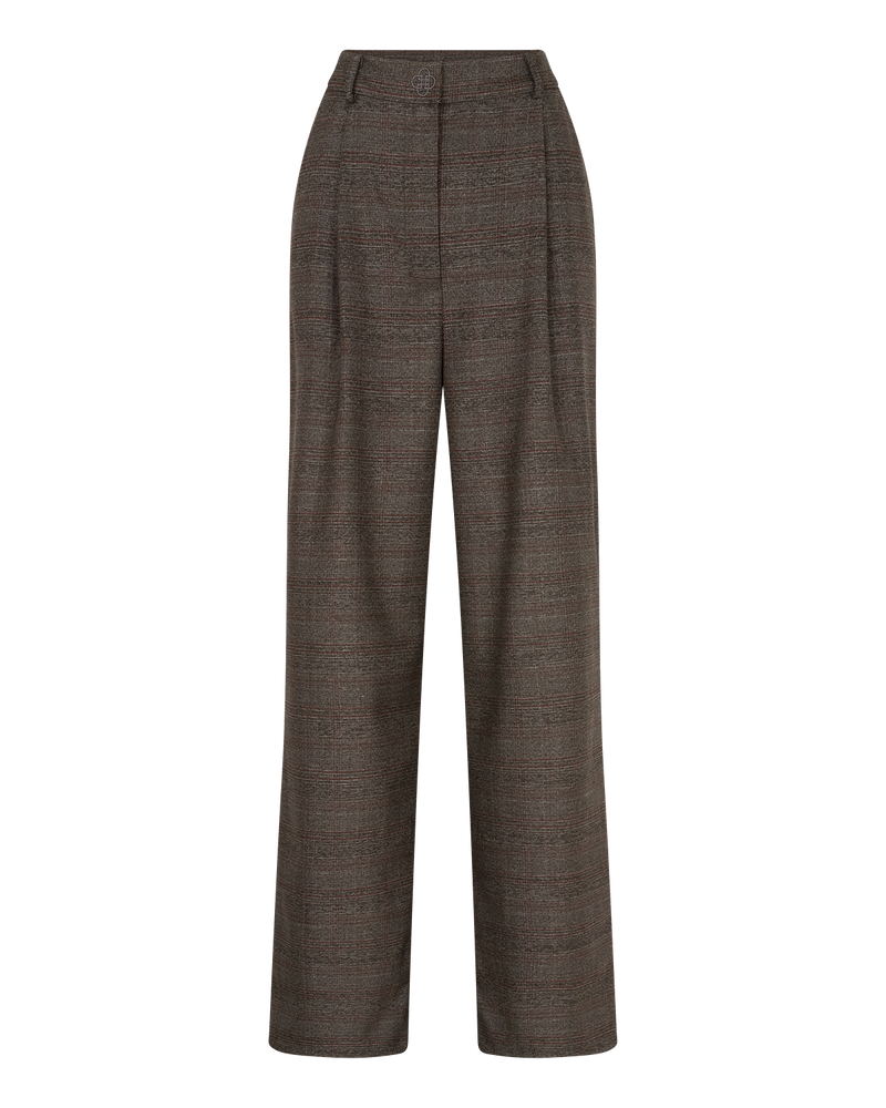 Checked Tailored Trousers