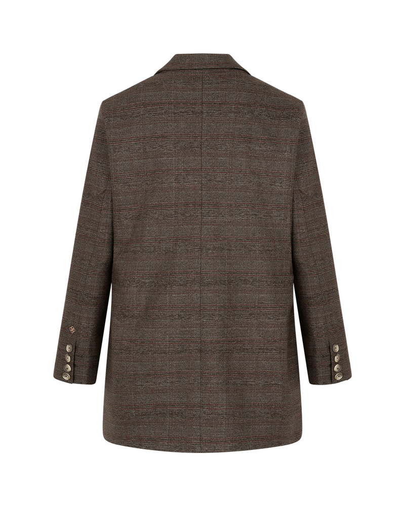Tailored Checked Blazer