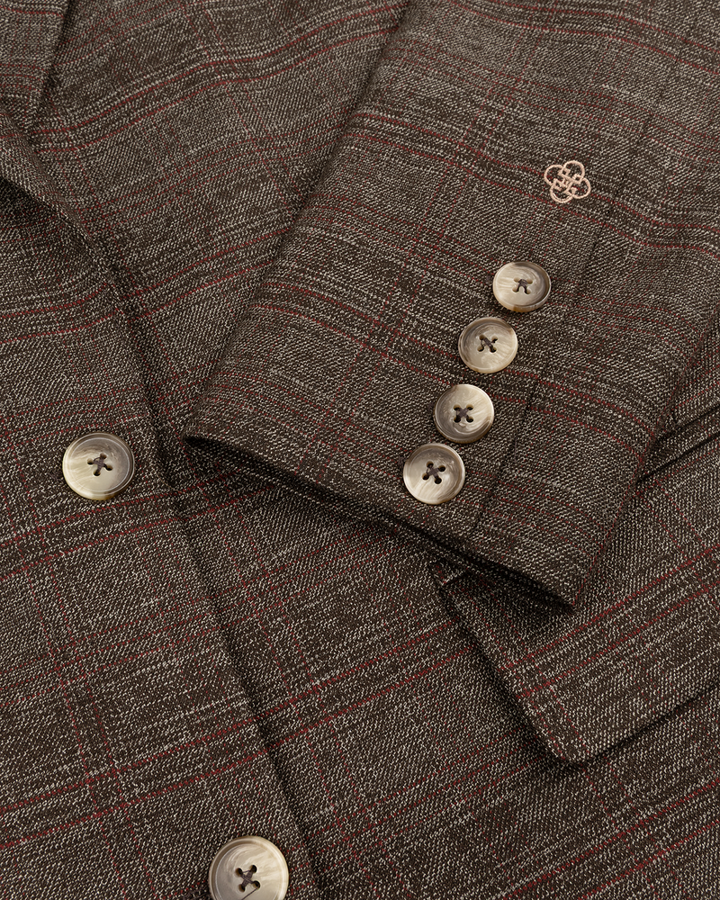 Tailored Checked Blazer