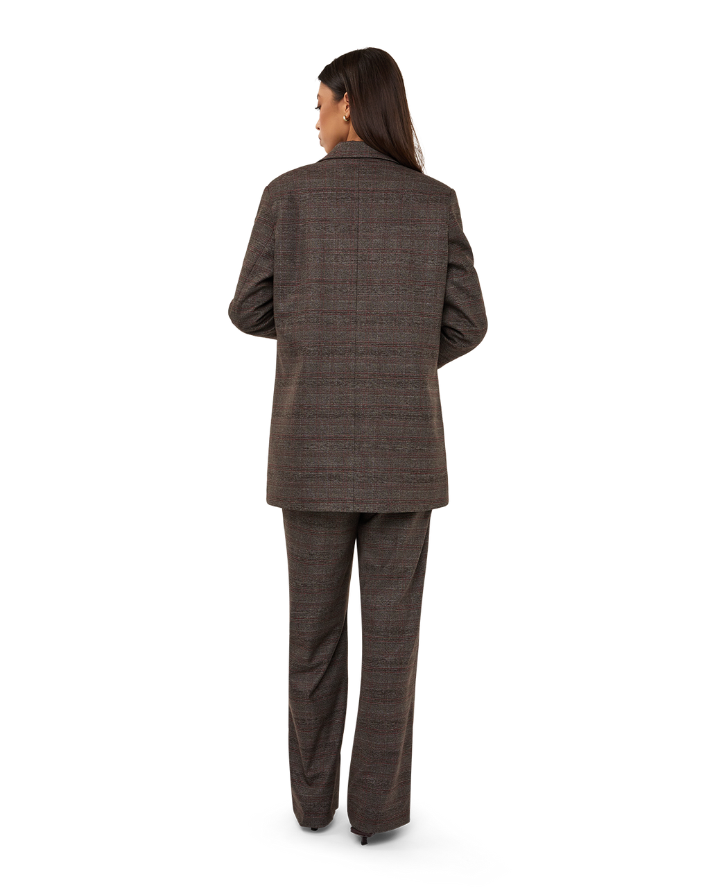 Tailored Checked Blazer