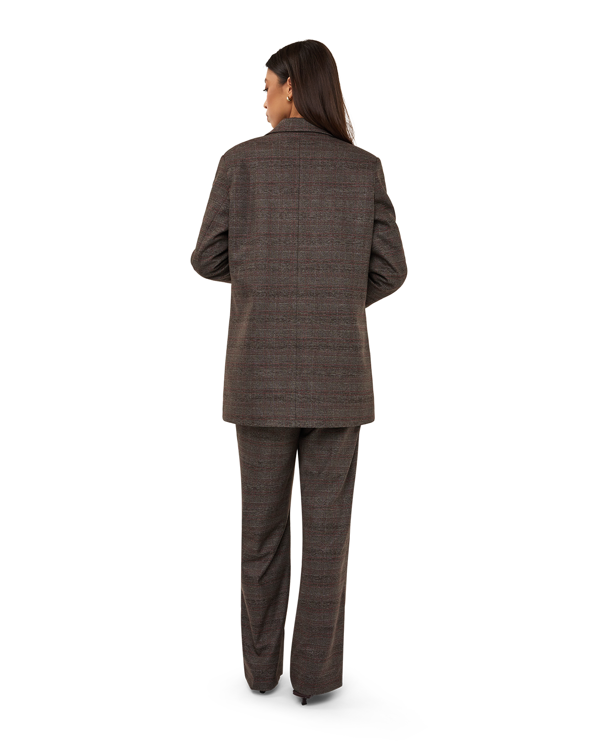 Tailored Checked Blazer