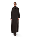 Signature Draped Dress - Chocolate Brown