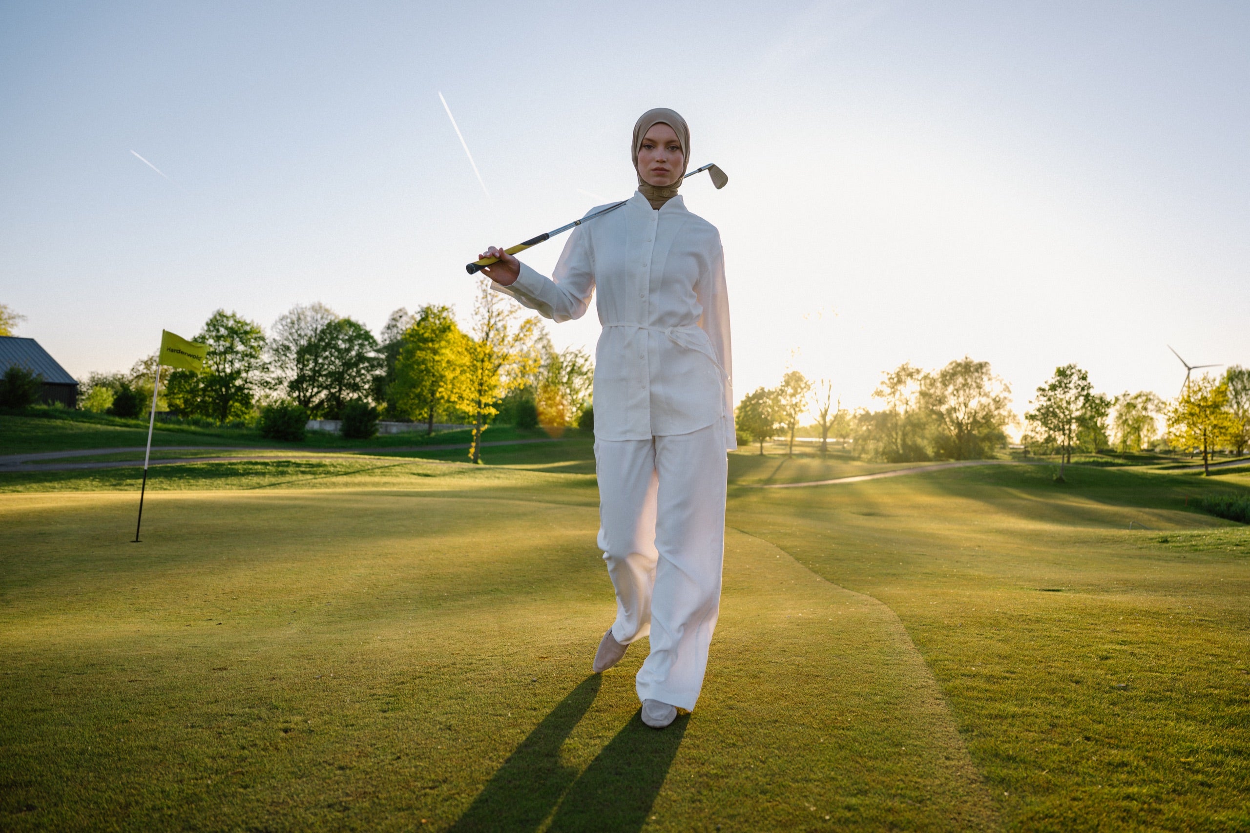 Wide-Leg Trouser Chalk