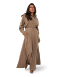 A-Line Maxi Skirt - Camel