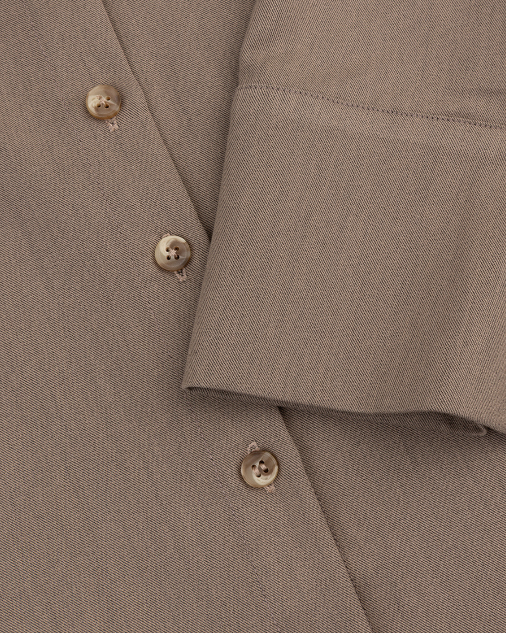 Button-Down Blouse - Stone