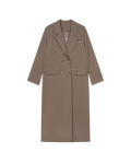 Double-Breasted Coat - Stone