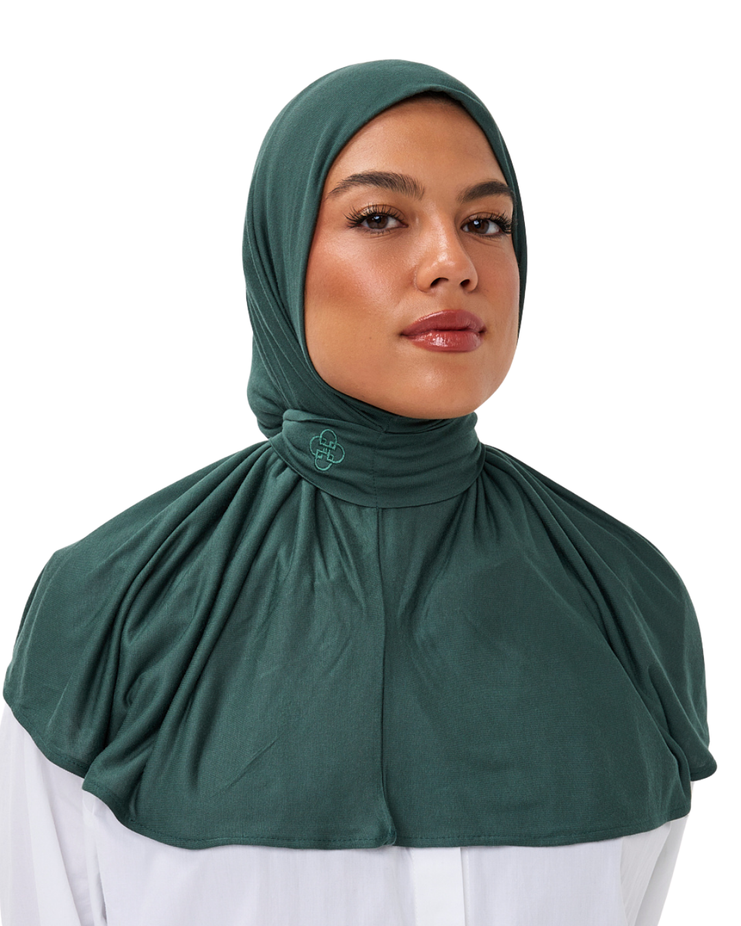 Embroidered Slip-on - Emerald