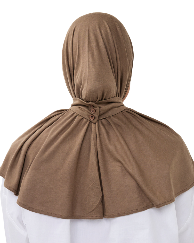Embroidered Slip-on - Stone Brown