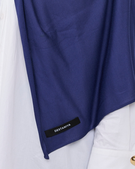 Essential Long-Scarf - Imperial Blue