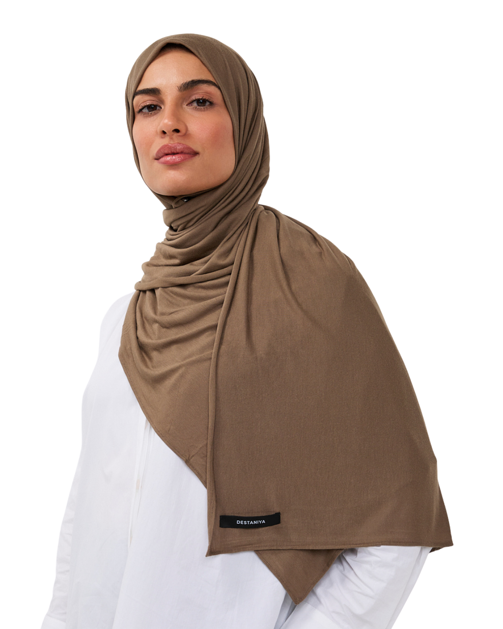 Essential Modal Long-Scarf - Stone Brown