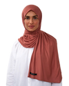 Essential Modal Long-Scarf - Terracotta Clay