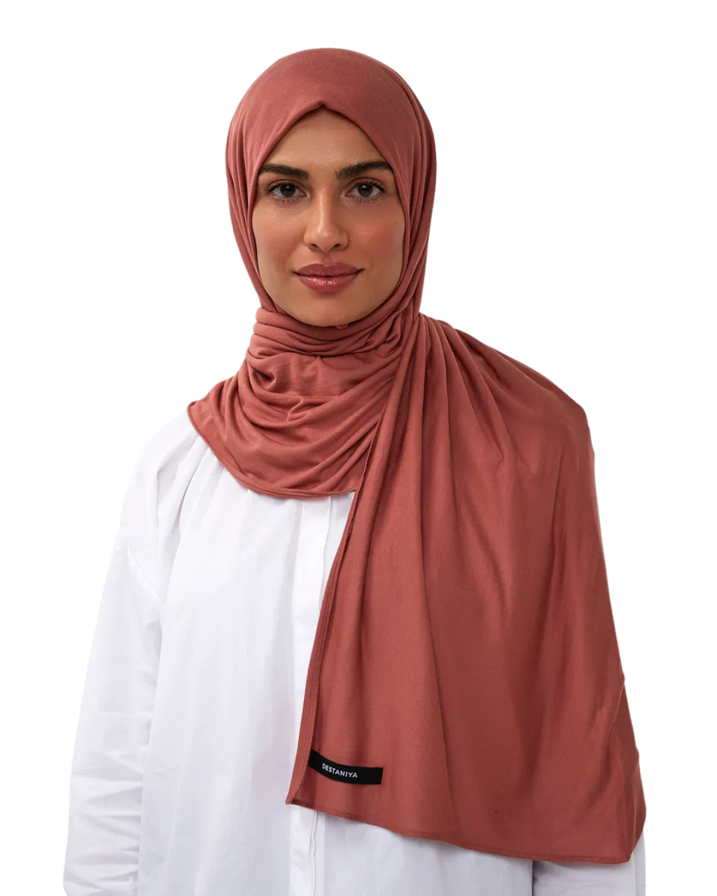Essential Modal Long-Scarf - Terracotta Clay