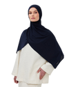 Premium Modal-Langschal – Tiefes Indigo