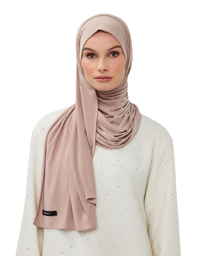 Premium Modal Long-Scarf - Dusty Rose