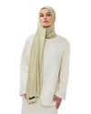 Premium Modal Langschal – Pear Blanc