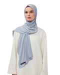 Premium Modal Long-Scarf - Soft Blue