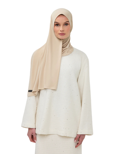 Premium Modal Long-Scarf - Soft Vanilla