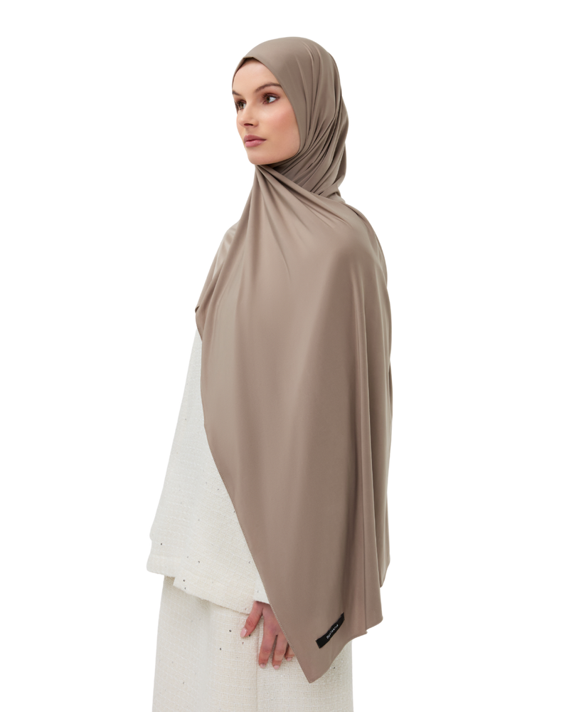 Premium Modal Long-Scarf - Warm Stone