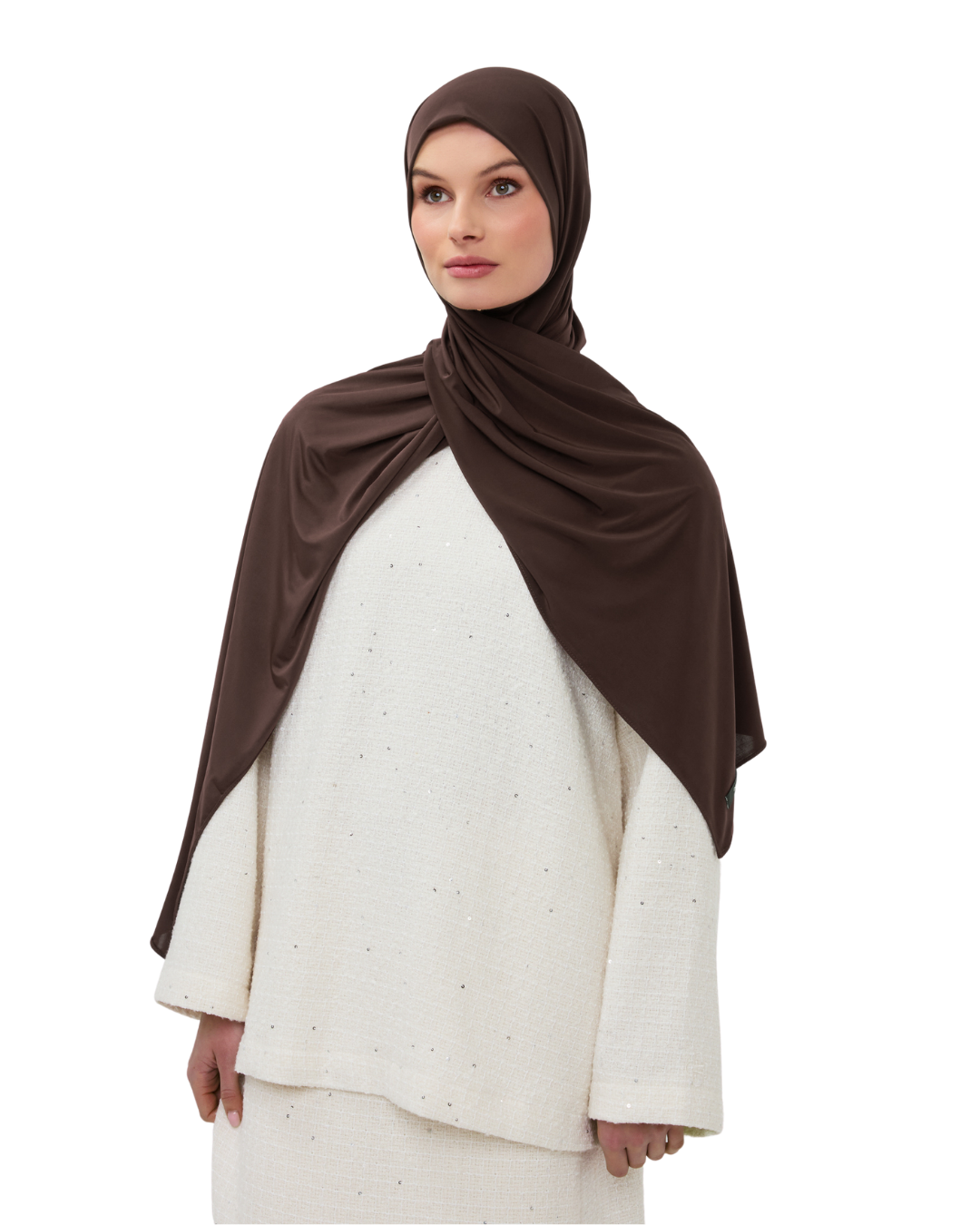 Premium Modal Long-Scarf - Chocolate Brown