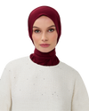 Premium Modal Slip-on - Deep Cherry