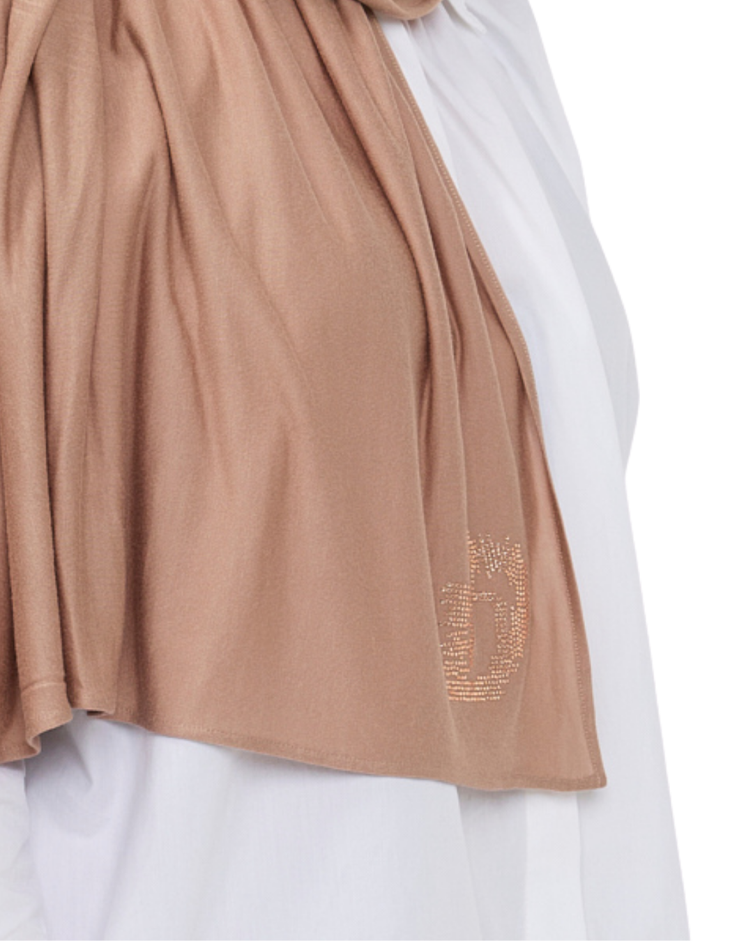 Signature Diamonds Long-Scarf - Desert Sand