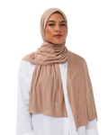 Signature Modal Diamonds Long-Scarf - Desert Sand