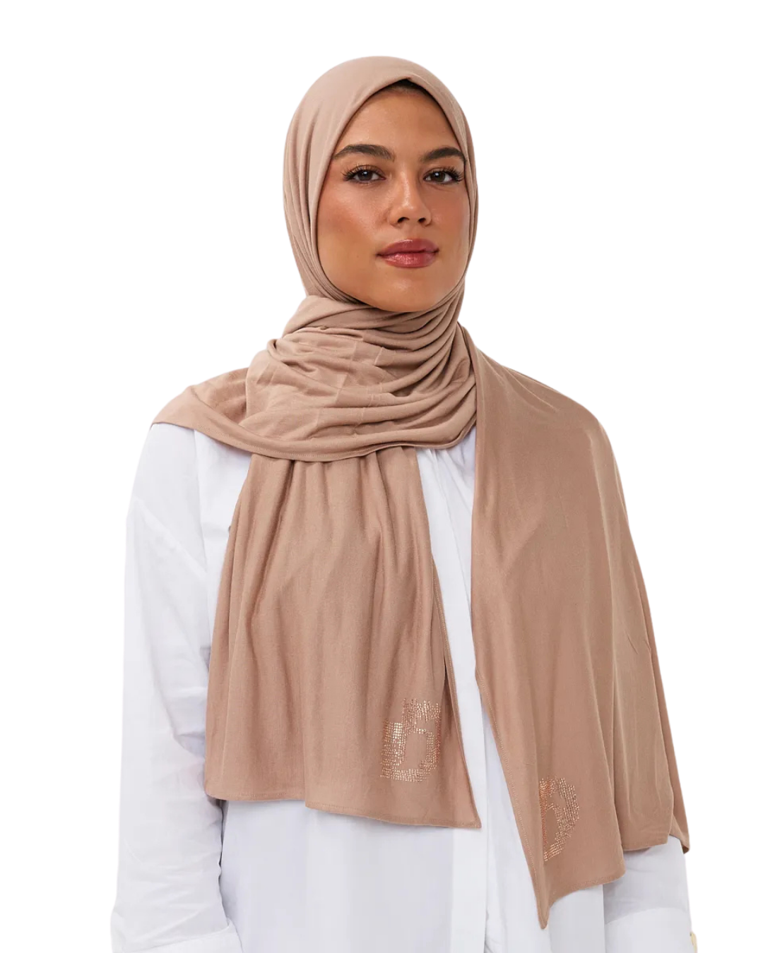 Signature Diamonds Long-Scarf - Desert Sand