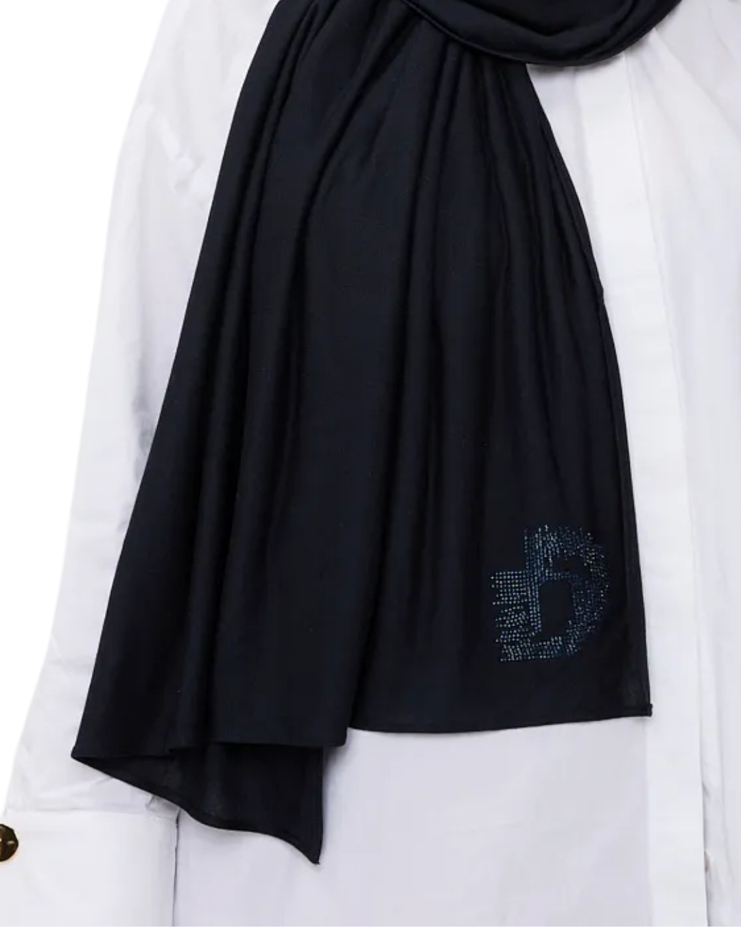 Signature Diamonds Long-Scarf - Onyx