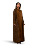 Signature Jaquard Kimono - Golden Amber