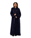 Signature Jaquard Kimono - Royal Blue