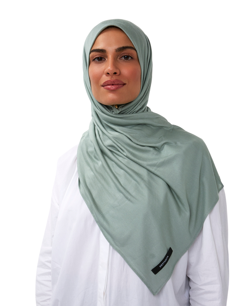 Essential Modal Long-Scarf - Bleu Mer