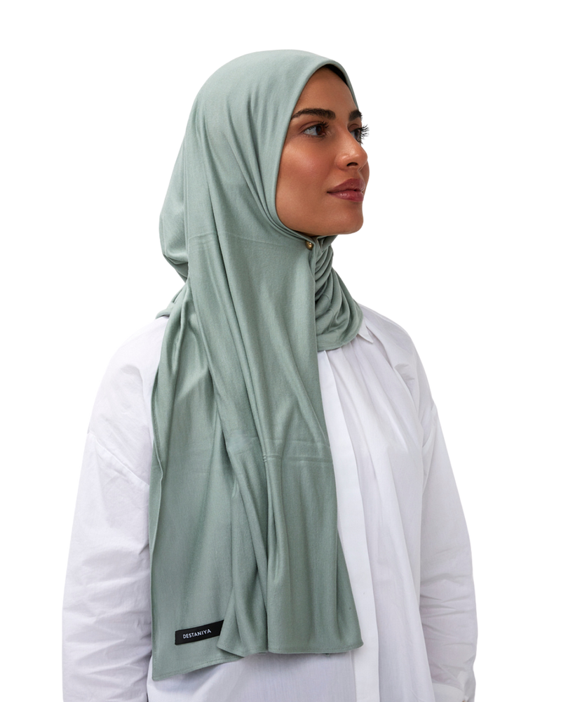 Essential Modal Long-Scarf - Bleu Mer