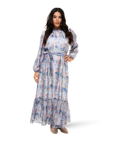 Silky Flower Dress - Wind flower