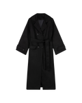 Structured Statement Coat - Black