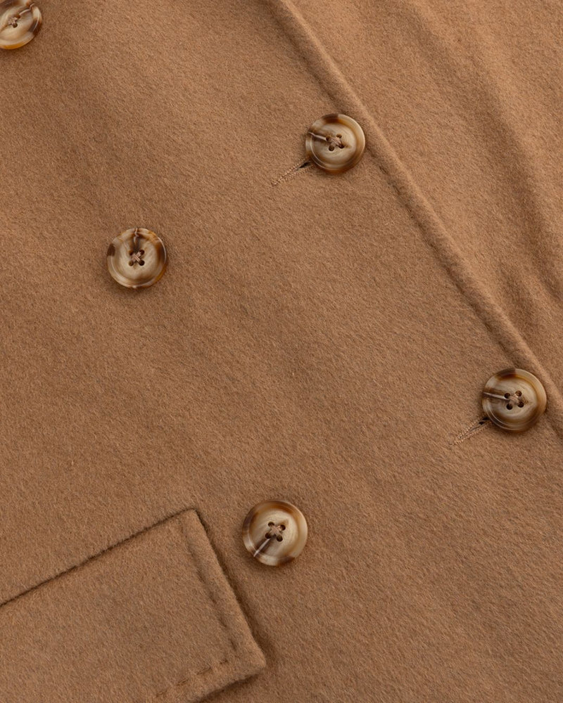 Gestructureerde Statementjas - Camel