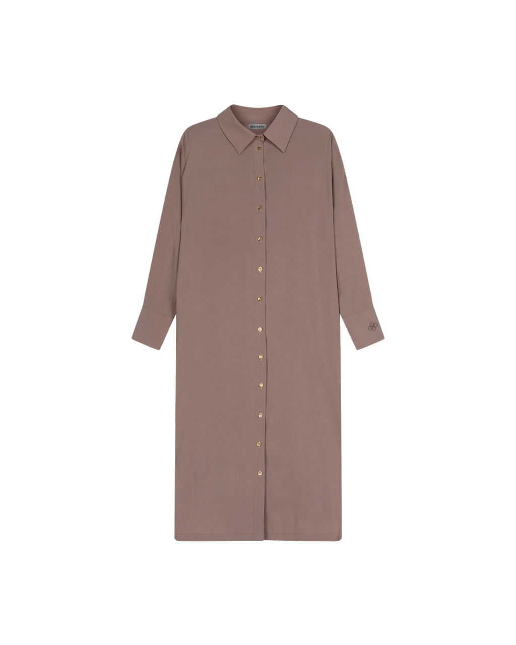 Velin Button-Down Tunic - Mauve