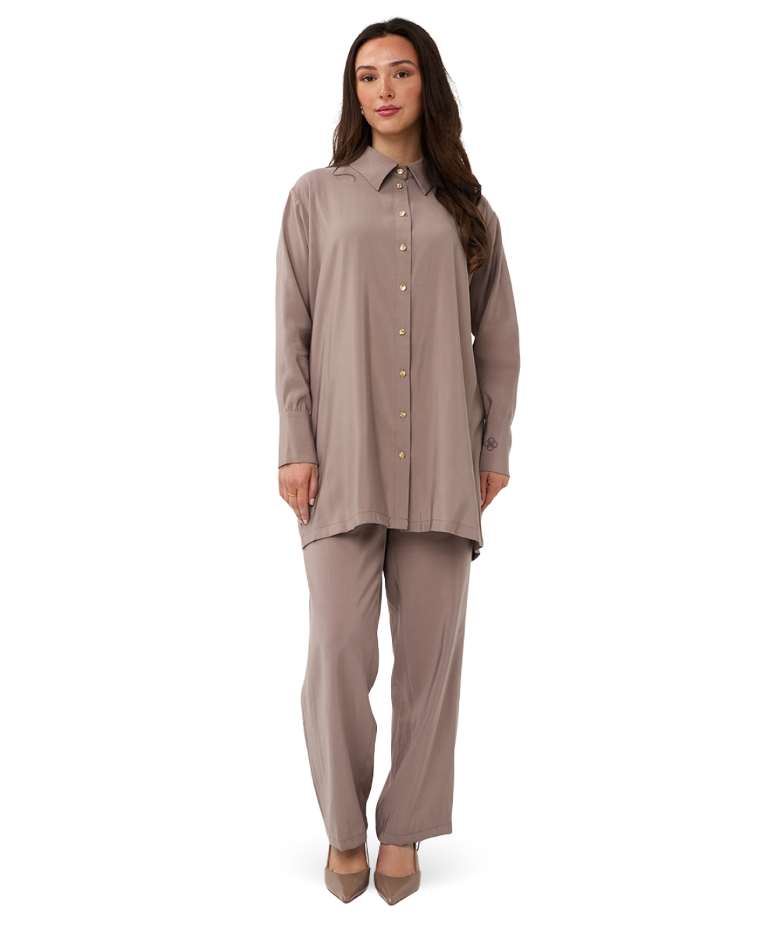 Velin Trousers - Mauve