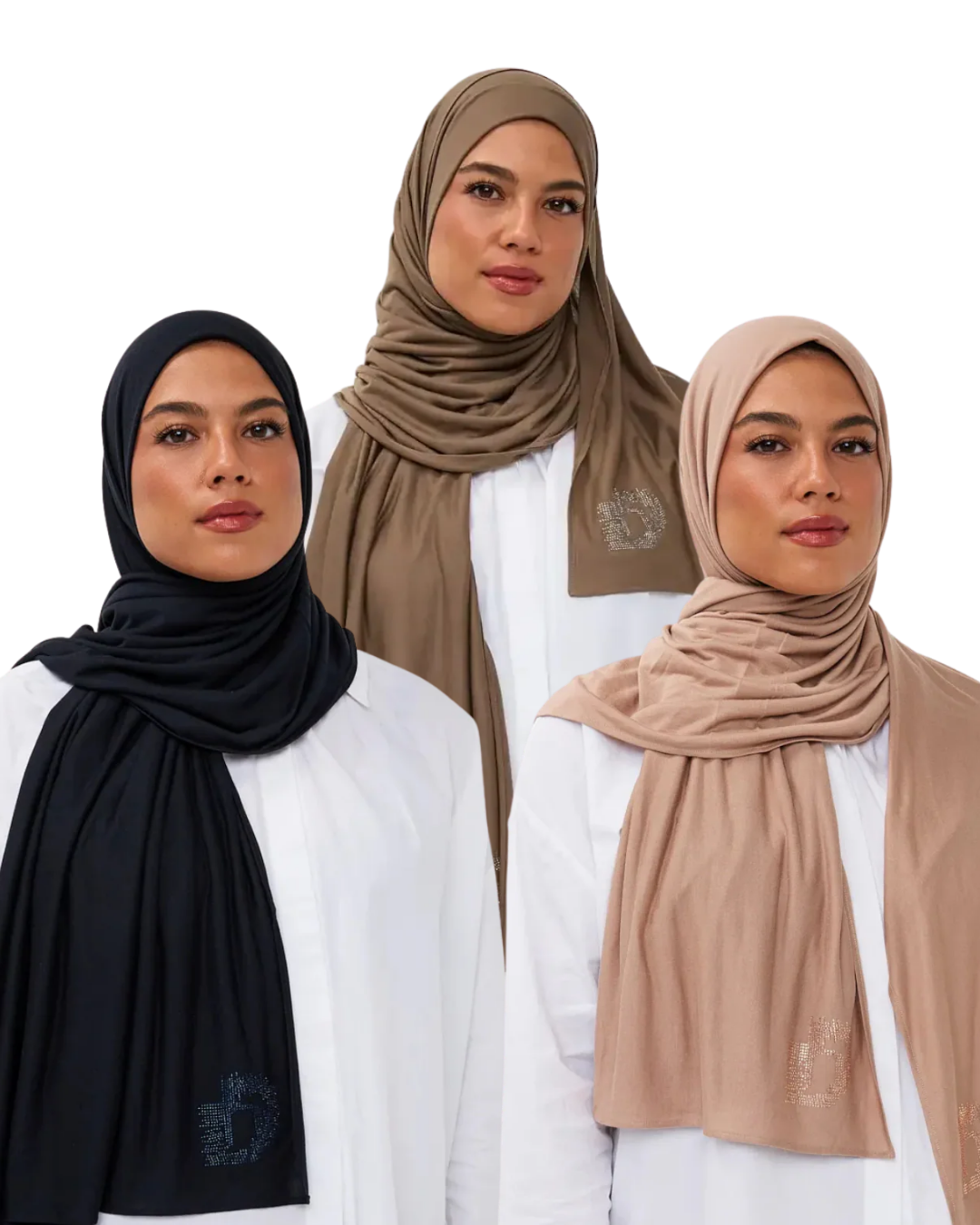 Signature Modal Diamond Long-Scarf Set