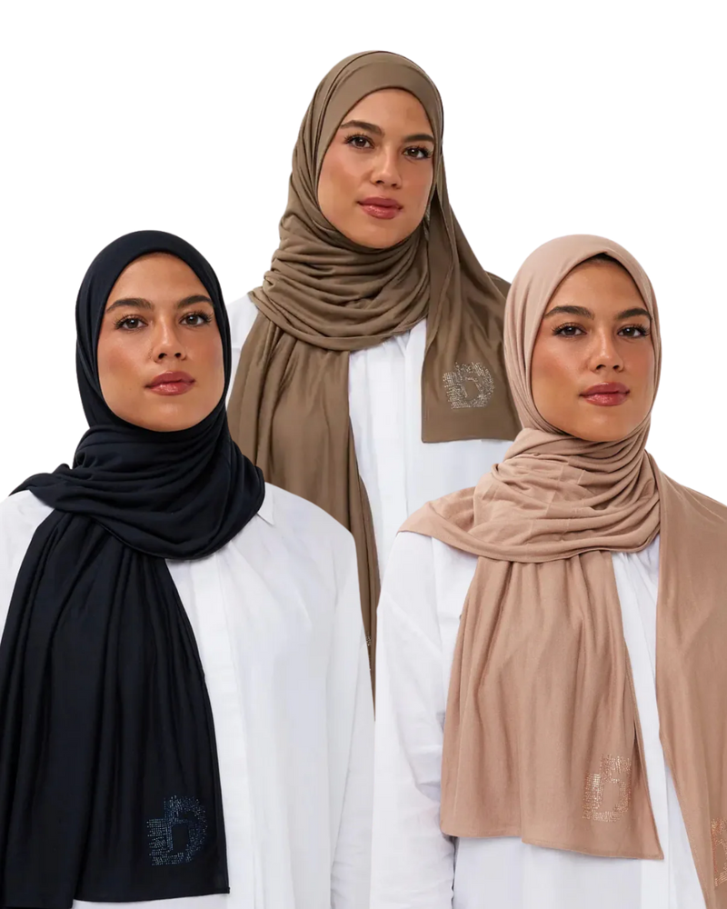 Signature Modal Diamond Long-Scarf Set