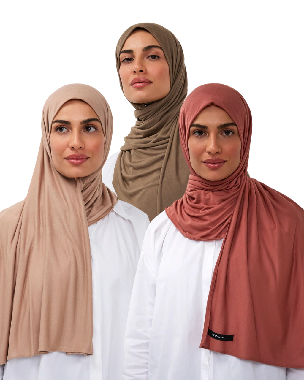 Summer-Toned Signature Modal Long-Scarf Set