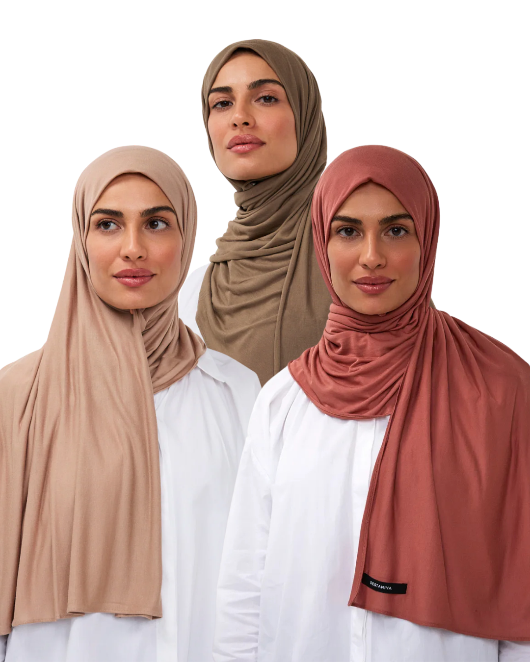 Summer-Toned Signature Modal Long-Scarf Set