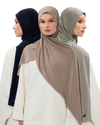 Harbor Premium Modal Long-Scarf Set