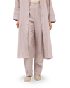 Leinenhose - Blasses Mauve