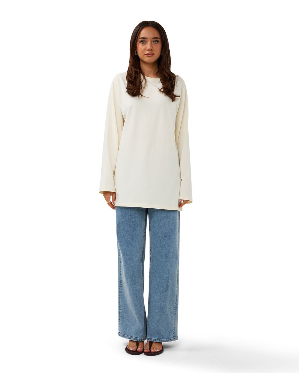 Long-Sleeved Tee Bone
