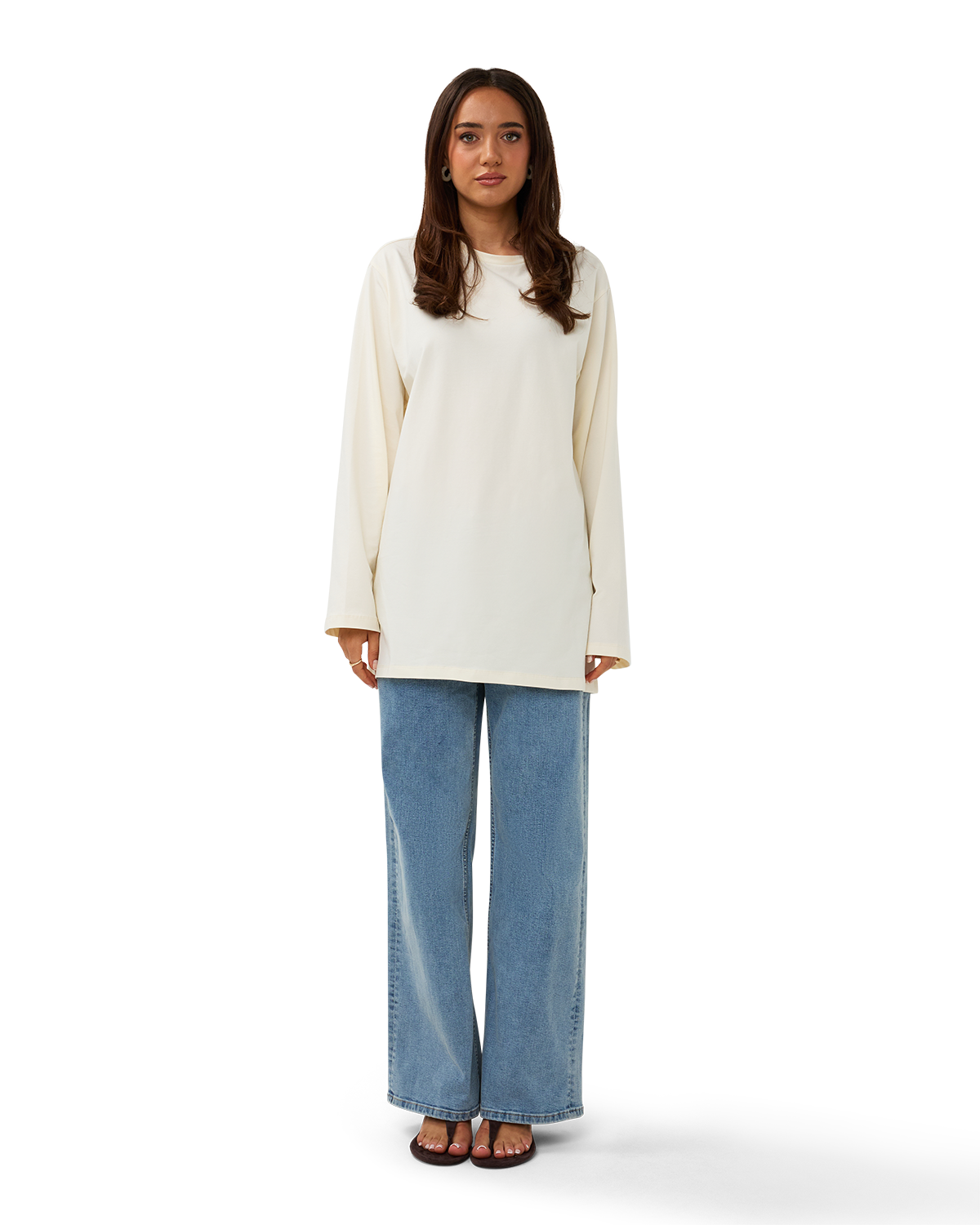 Long-Sleeved Tee Bone