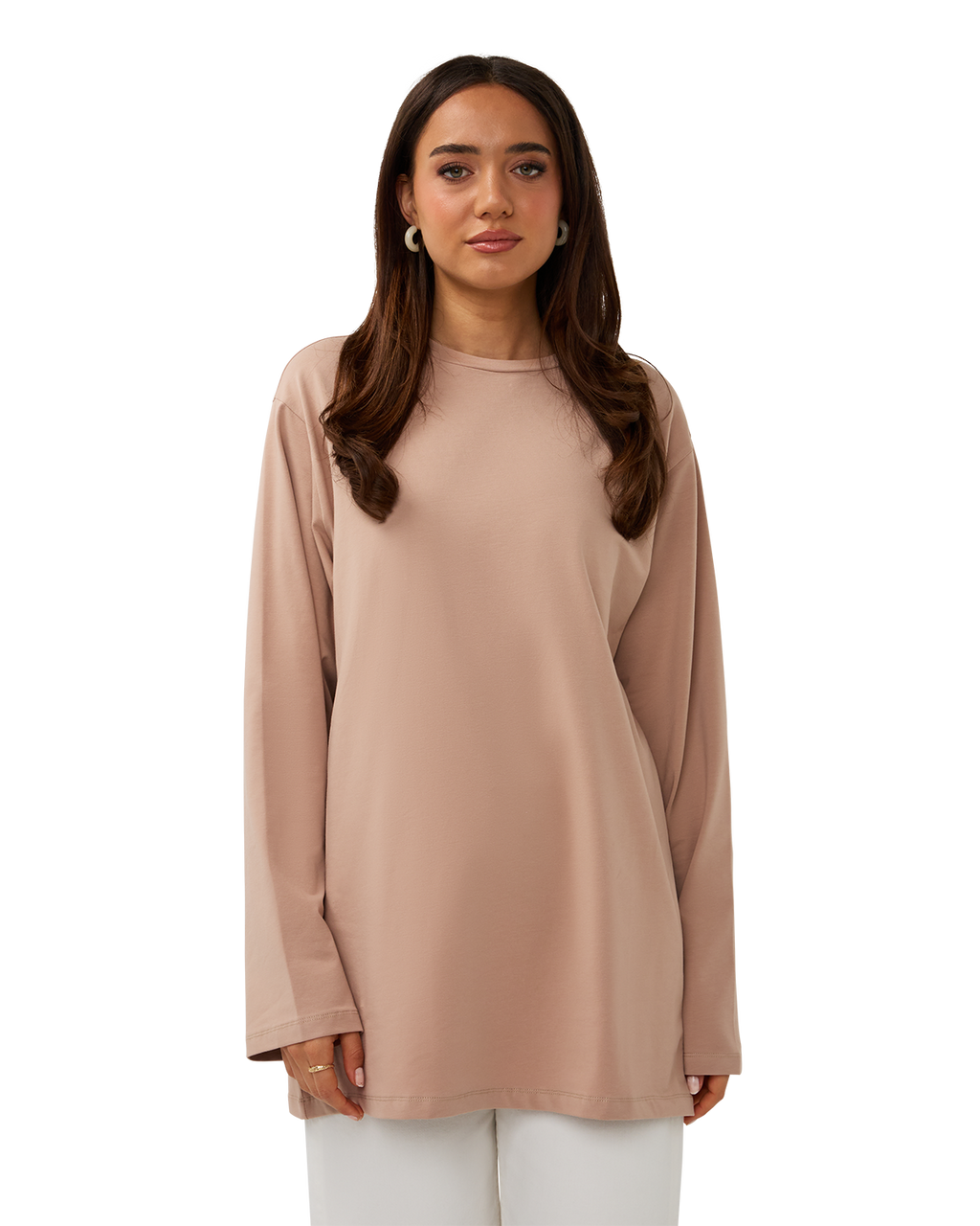 Long-Sleeved Tee Dusty Rose