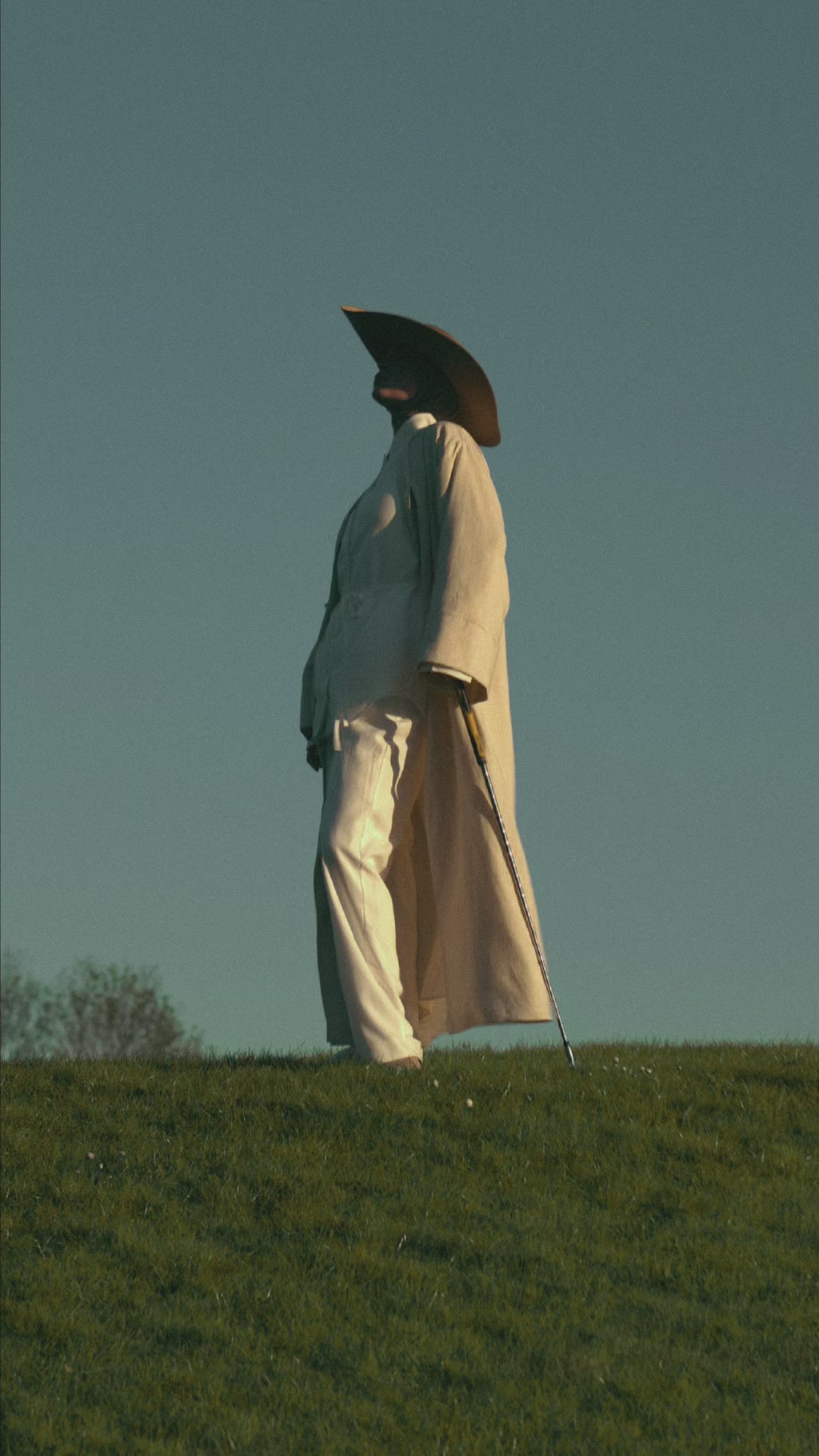 Wide-Leg Trouser Chalk