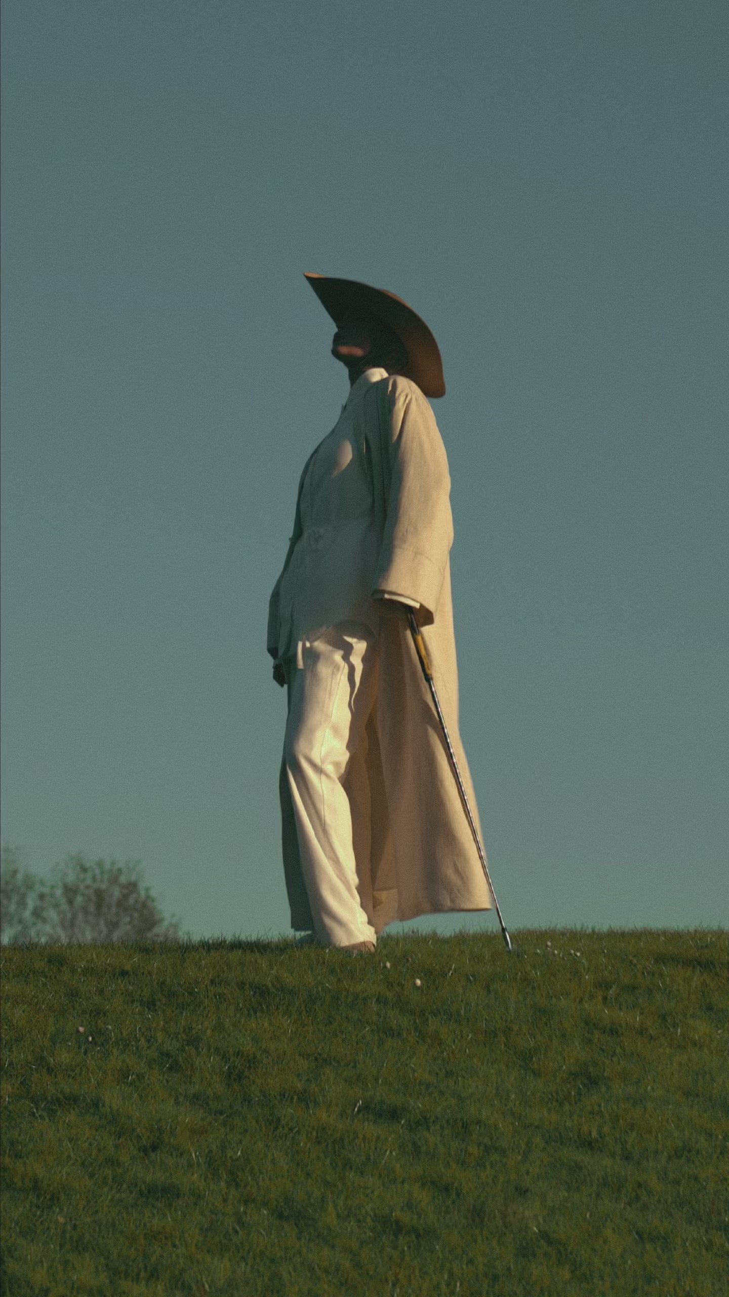 Wide-Leg Trouser Chalk
