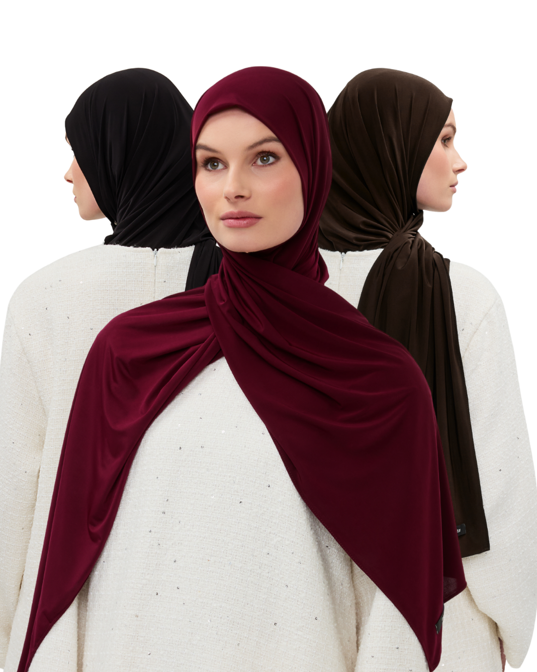 Richness Premium Modal Long-Scarf Set